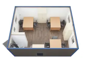 Модульное здание универсальное офисное